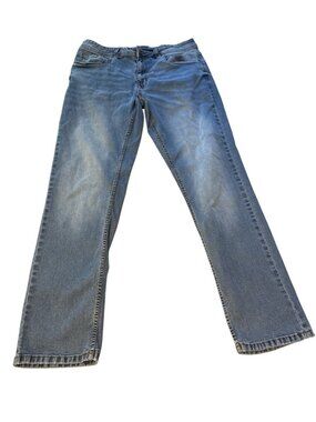 The perfect Jean NYC Mens 34x32 Athletic Fit Denim Pants Blue Stretch
